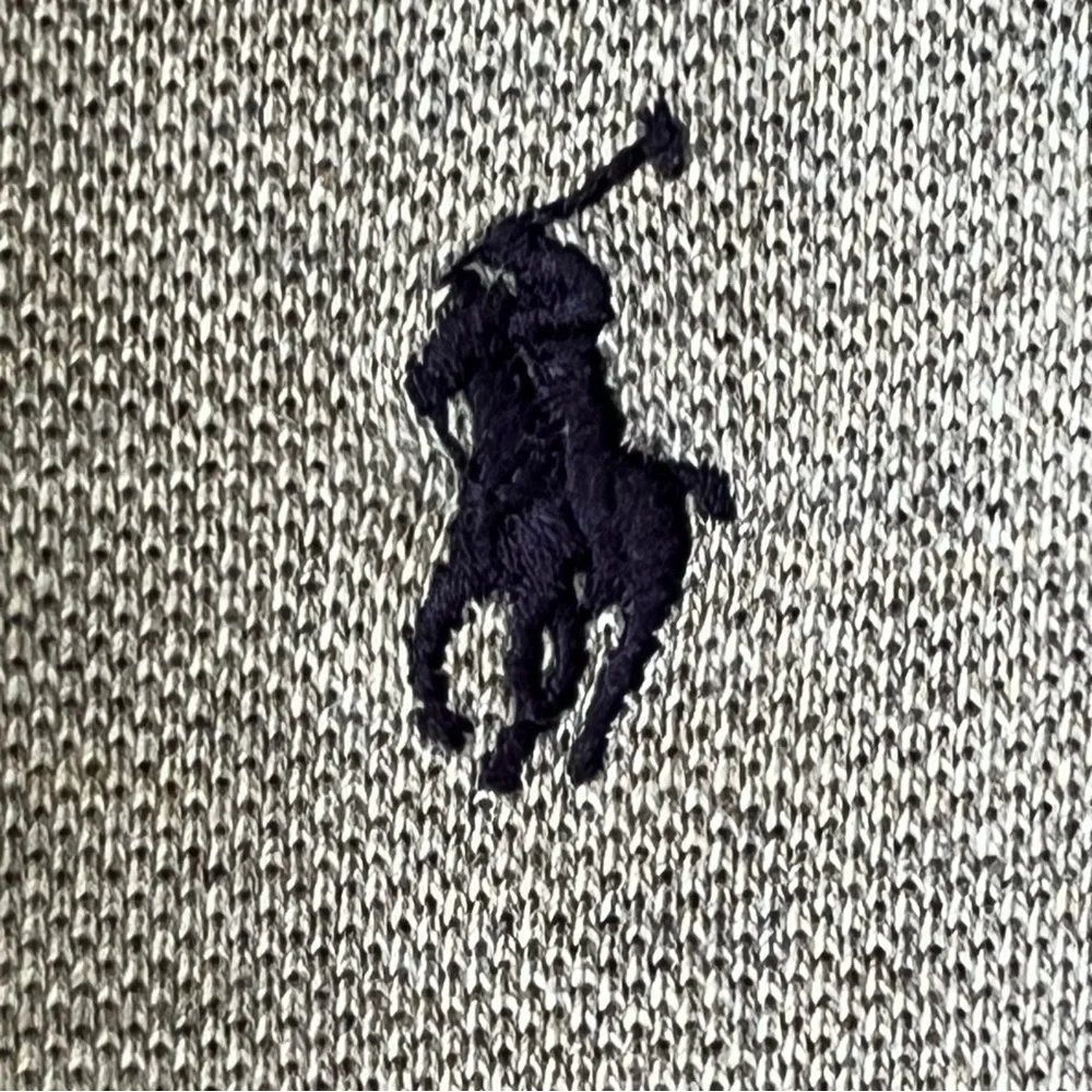 Polo Ralph Lauren | Gray Cotton Mesh Classic Fit Short Sleeve Polo Shirt, Large